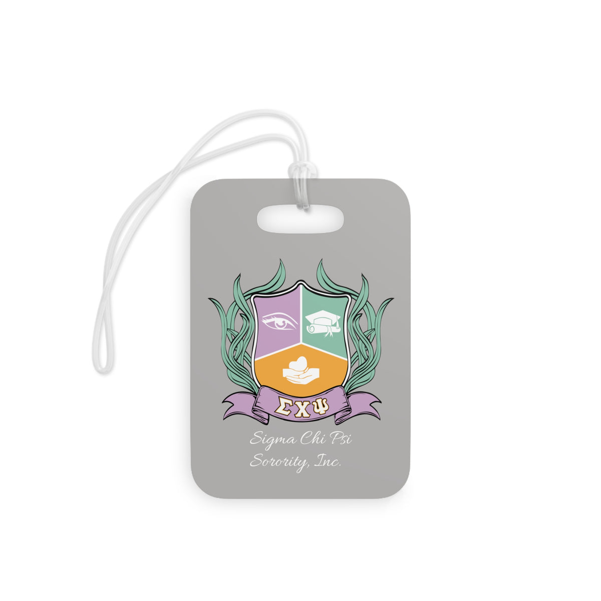 Luggage Tag- Grey