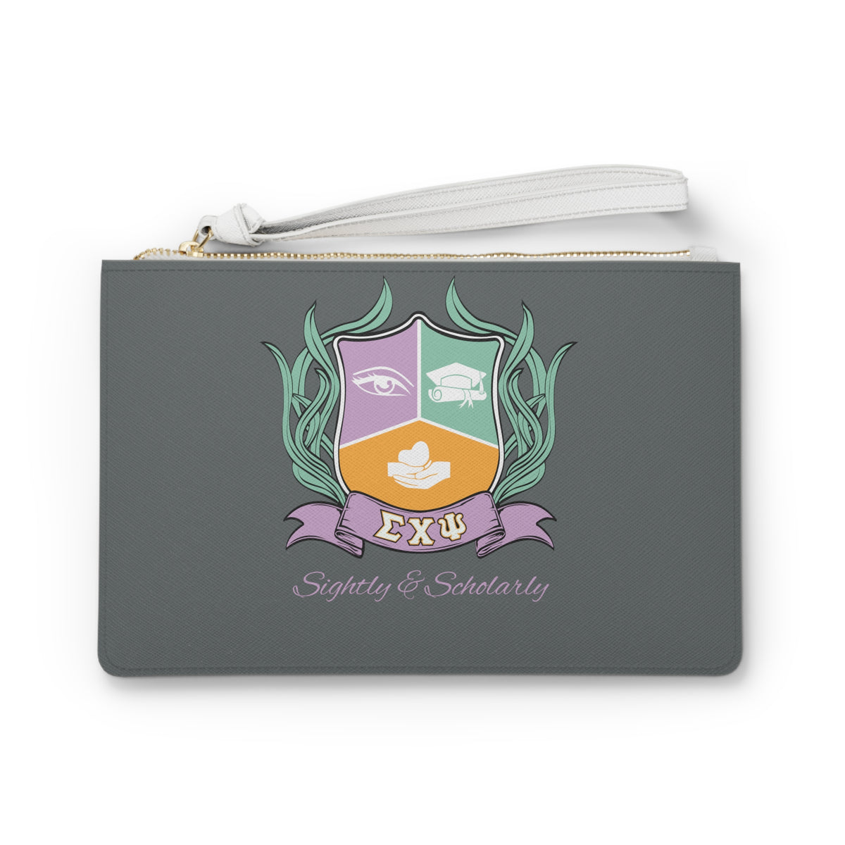 Stylish Clutch Bag-Grey