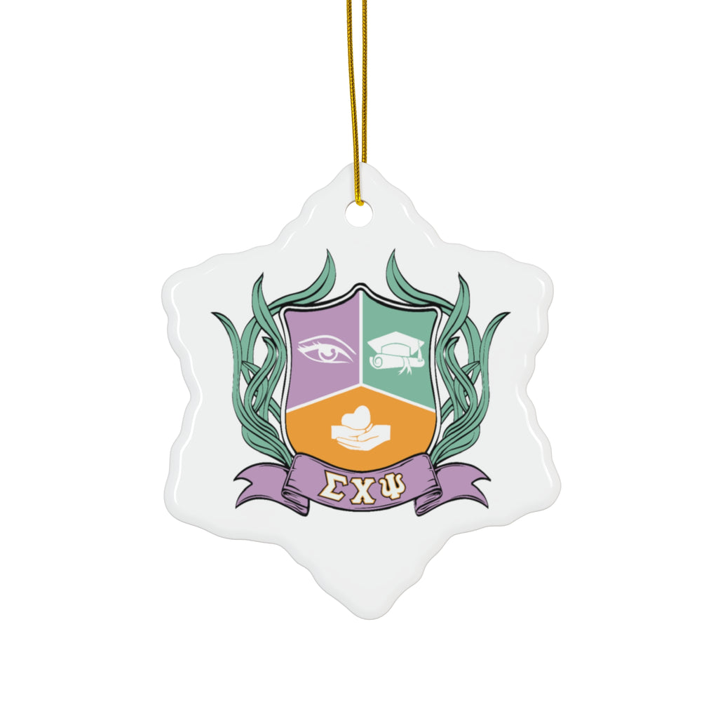 Ceramic Ornament, 4 Shapes