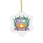 Ceramic Ornament, 4 Shapes