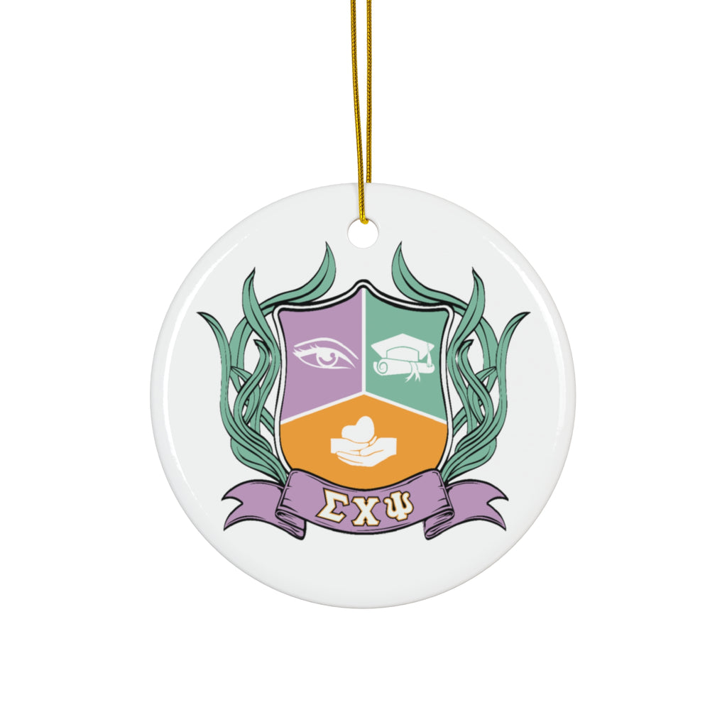Ceramic Ornament, 4 Shapes