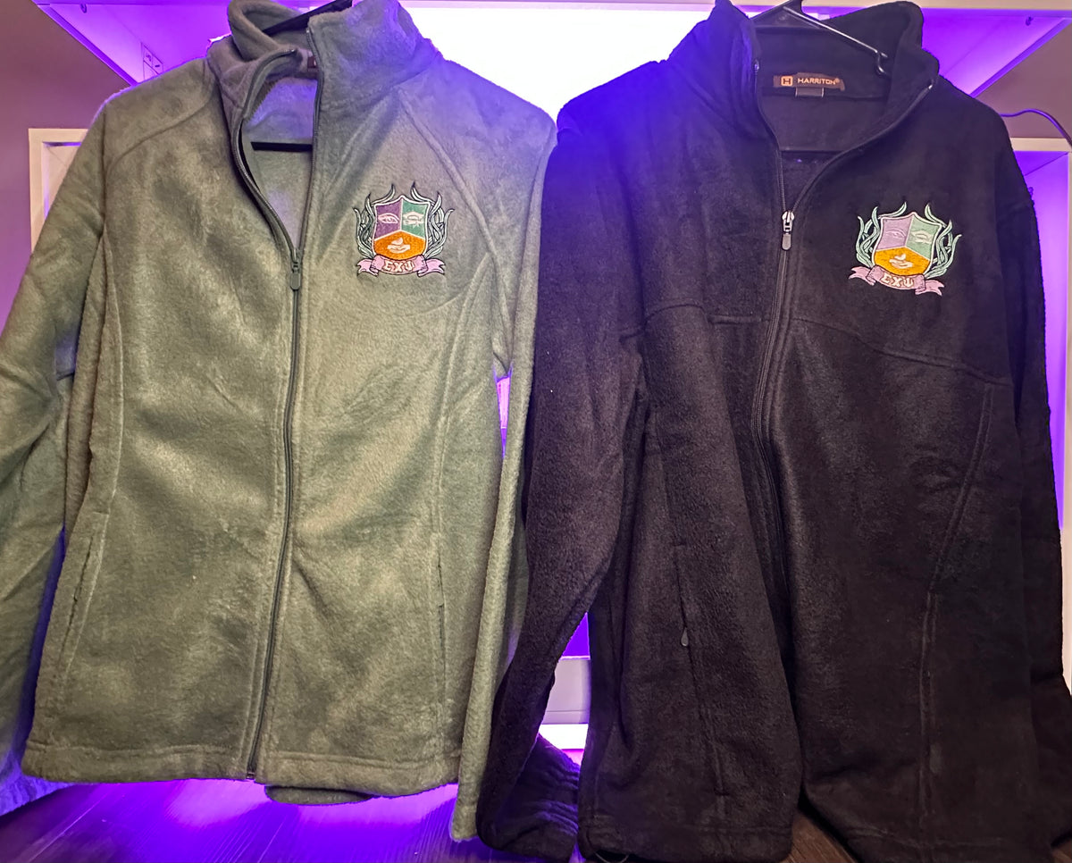A Fleece Jacket With Crest
