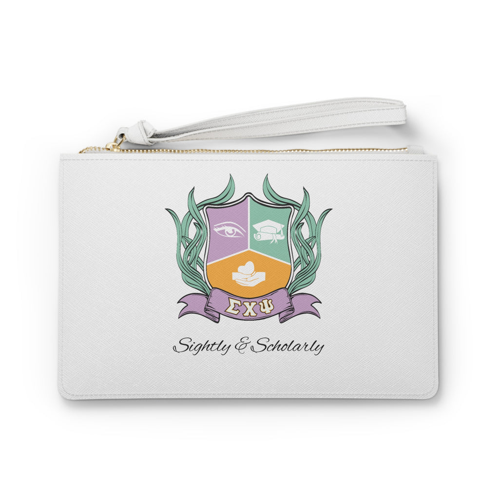 Stylish Clutch Bag- White
