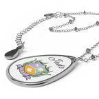 Jade Oval Necklace