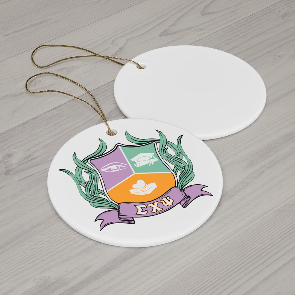 Ceramic Ornament, 4 Shapes