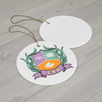 Ceramic Ornament, 4 Shapes