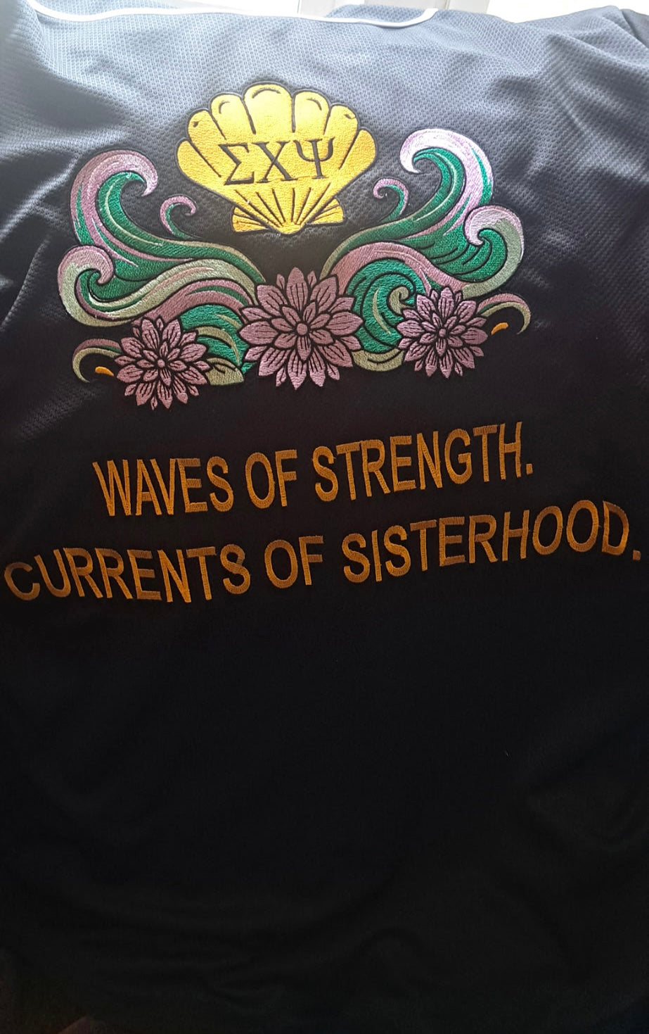 ΣΧΨ Fully Embroidered Jersey WITH NAME AND CHAPTER