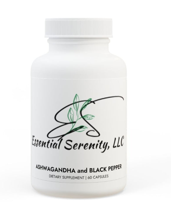 Ashwagandha & Black Pepper Capsules