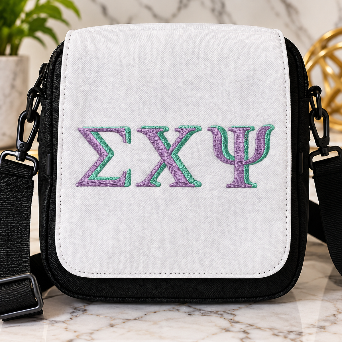 Embroidered CROSSBODY