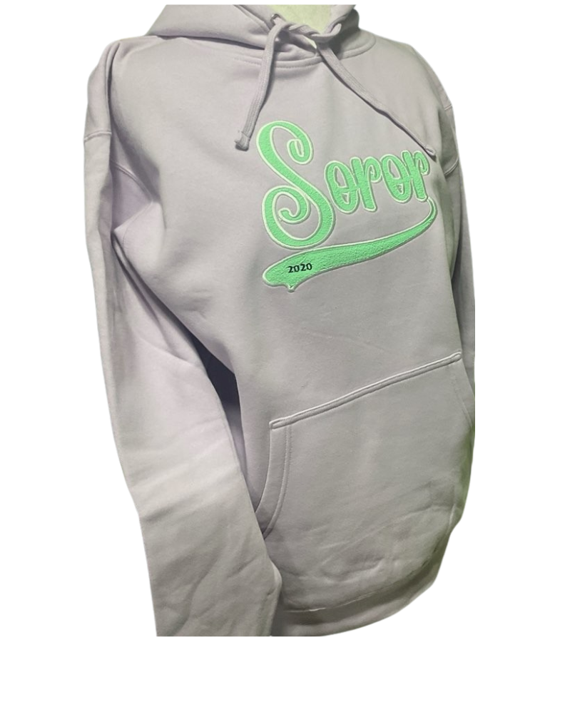 Embroidered Soror Hoodies