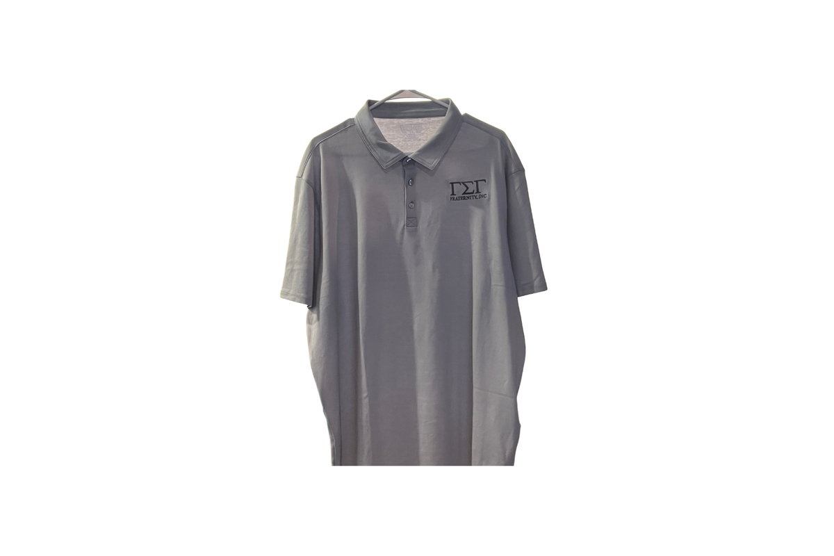 ΓΣΓ Greek Embroidered Polo Shirt
