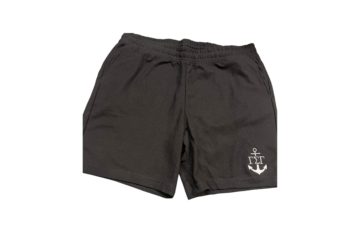 ΓΣΓ Anchor Embroidered Shorts