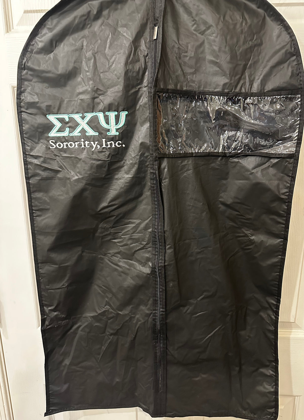 EMBROIDERED SCP GARMENT BAGS