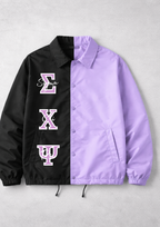 Sigma Chi Psi Half & Half Line Jackets, Windbreakers & Bombers