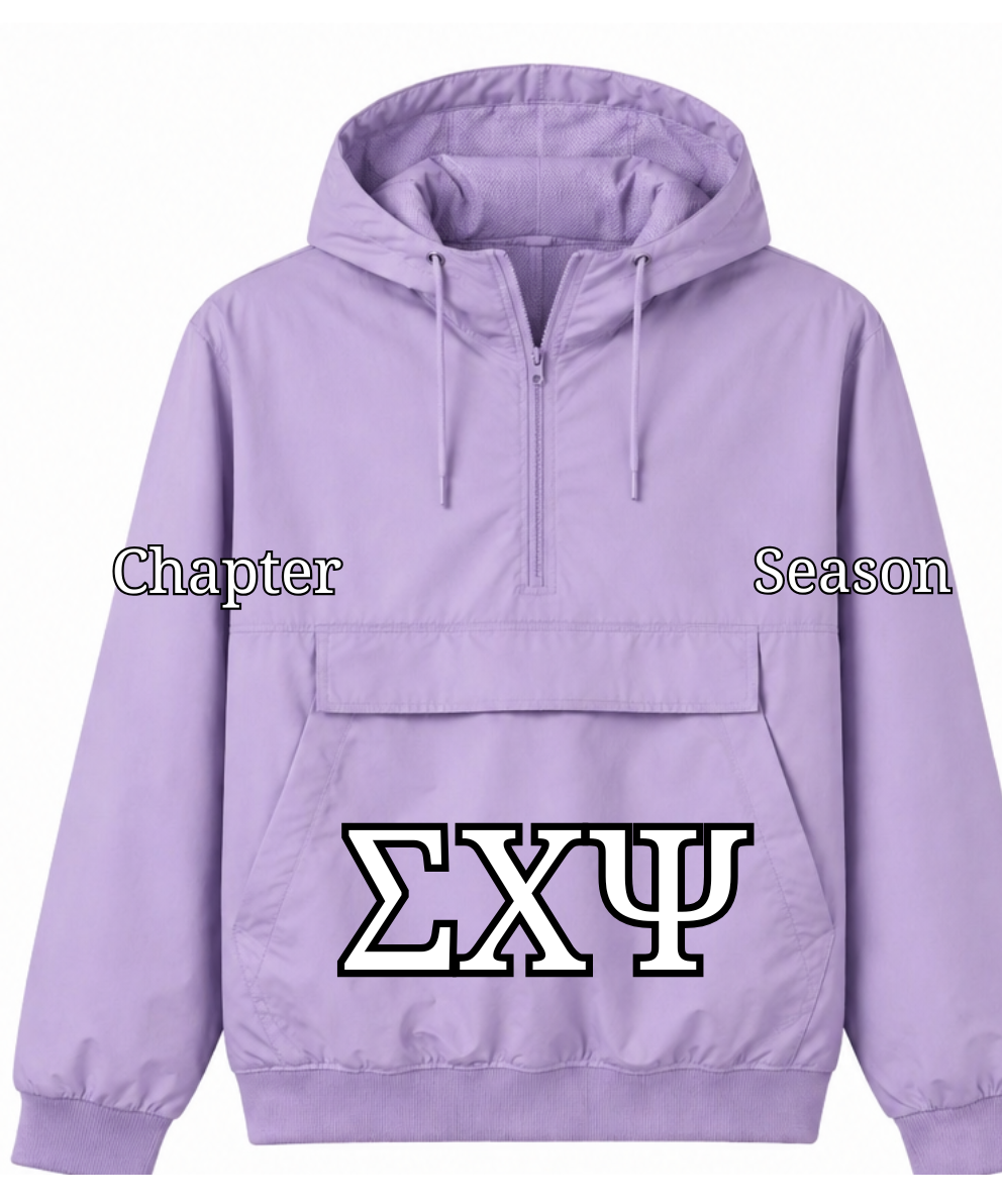 Sigma Chi Psi Half & Half Line Jackets, Windbreakers & Bombers