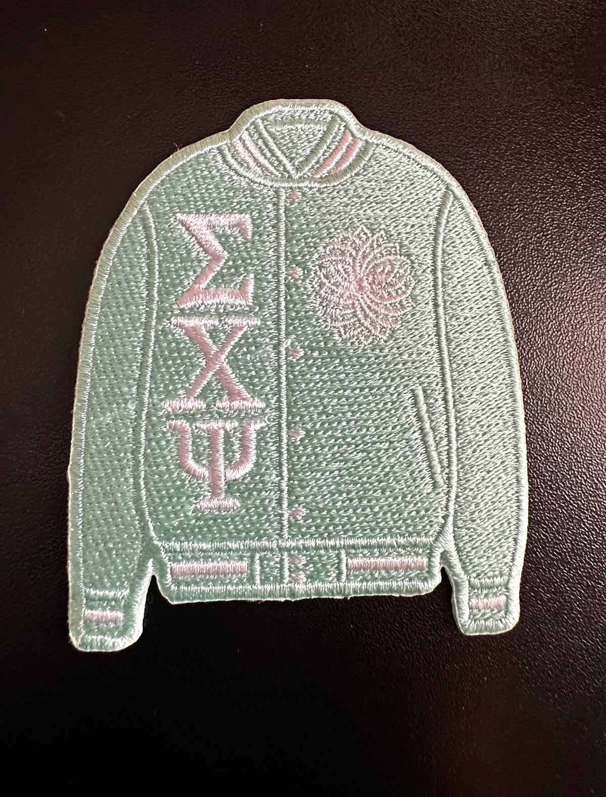 ΣΧΨ Varsity Jacket Embroidered Patch
