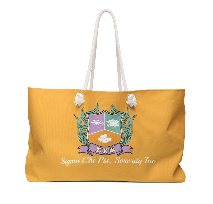 Original  Weekender Bag -Orange Gold
