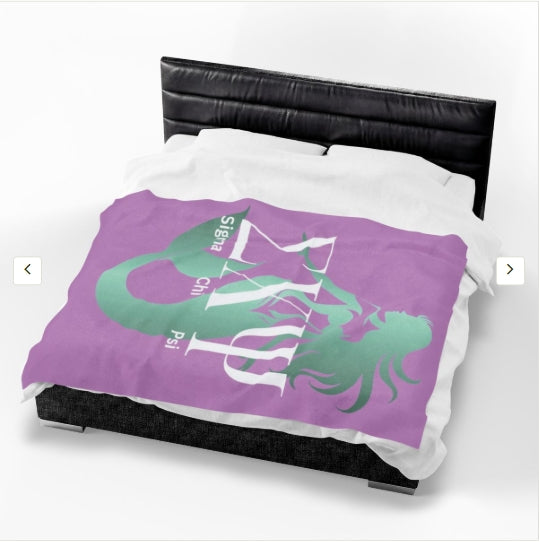 Velvet Blanket- Cozy Throw- Mint Green