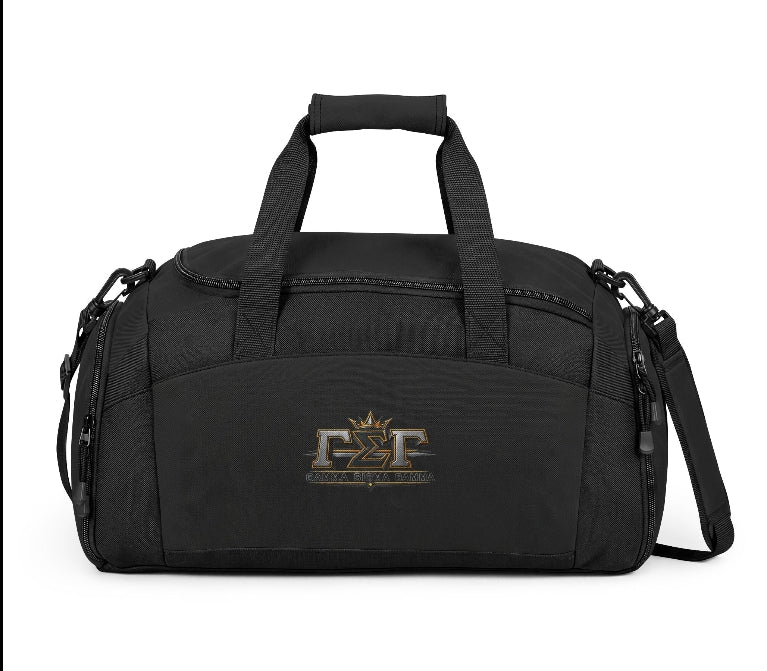GSG Embroidered Trident Crest Gym Bag - Durable Sports & Travel Duffle