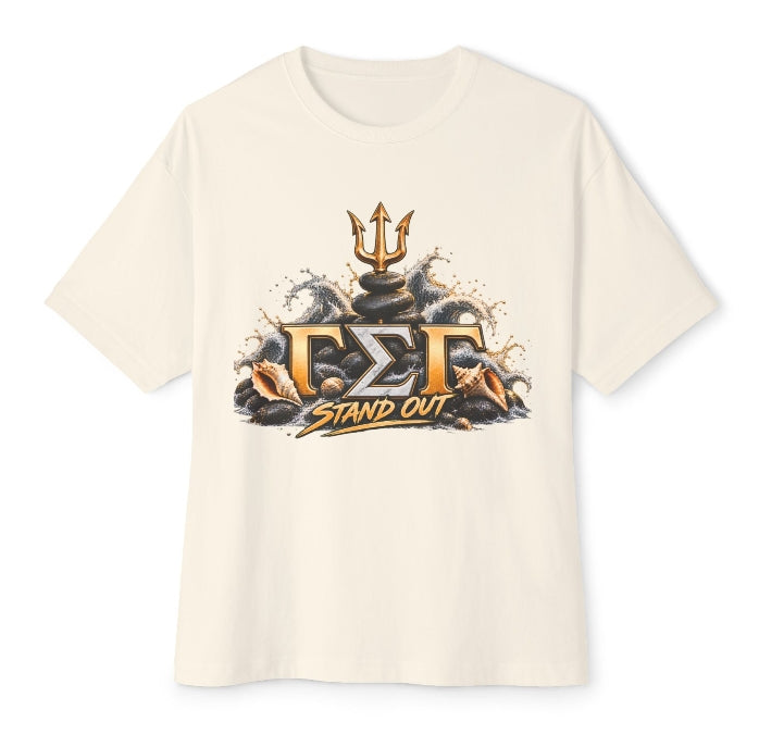 Stand Out Triton Tee — Greek Letter Fraternity T-Shirt