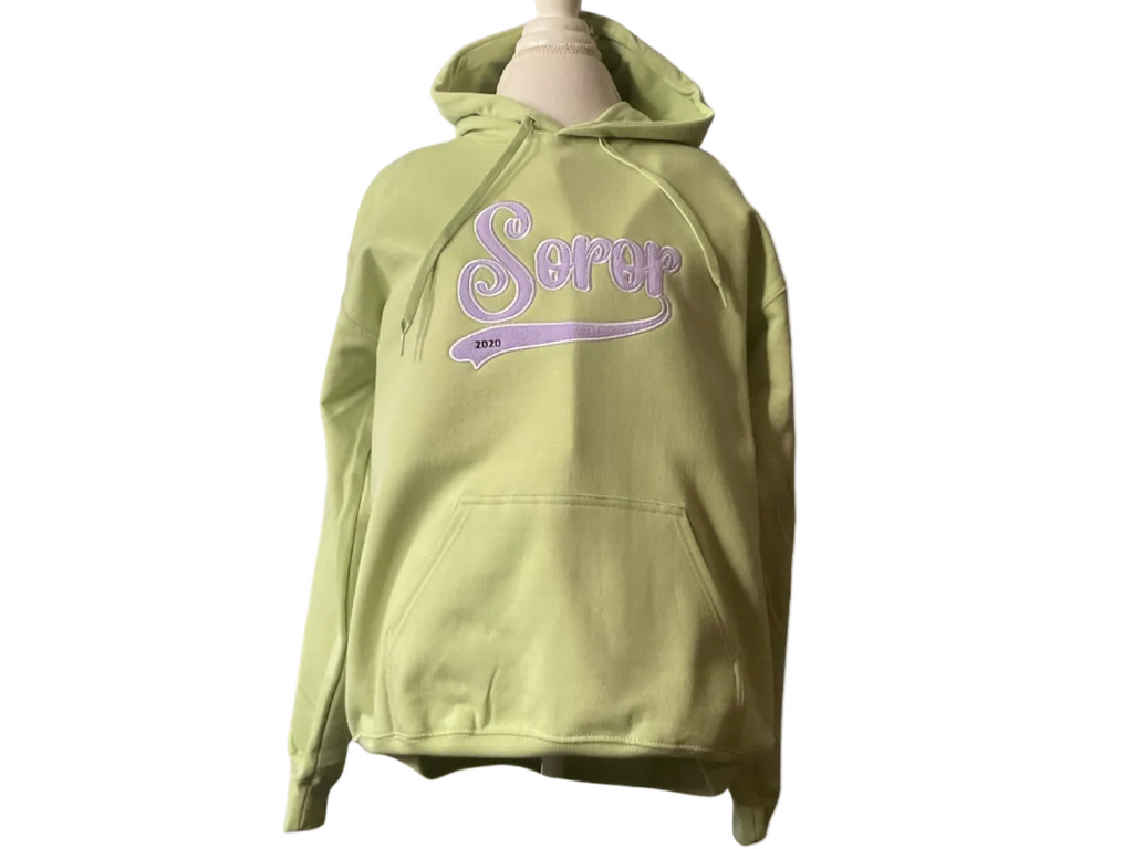 Embroidered Soror Hoodies