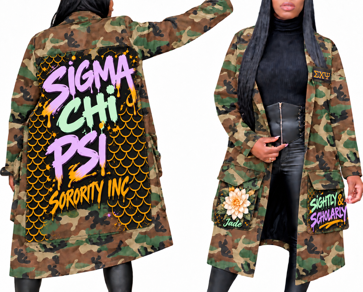 SCP Long Camouflage Cardigan
